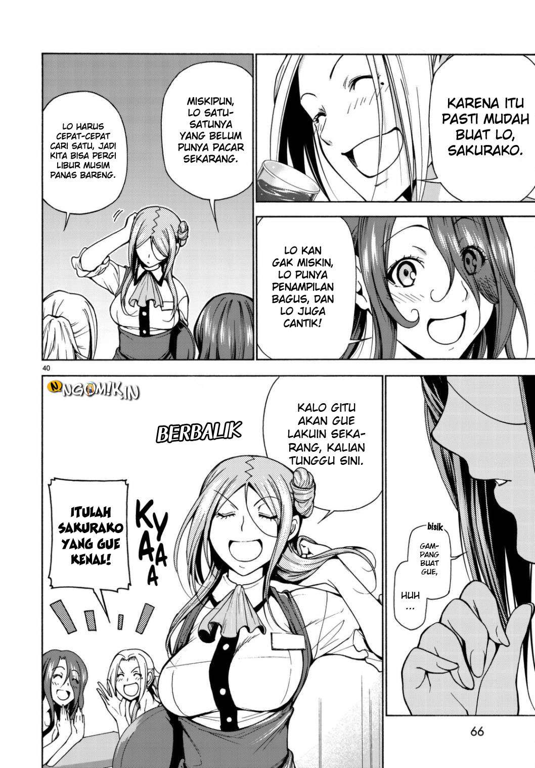 Grand Blue Chapter 37 Gambar 41