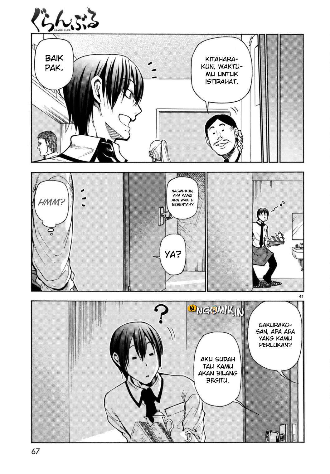 Grand Blue Chapter 37 Gambar 42