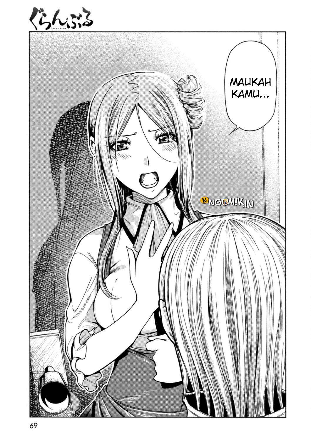 Grand Blue Chapter 37 Gambar 44