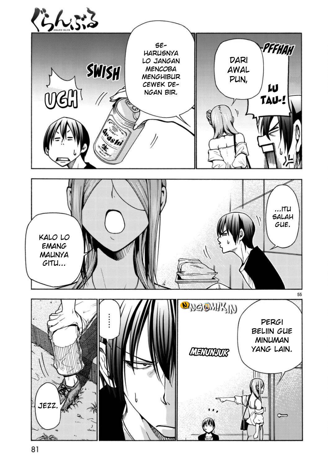 Grand Blue Chapter 37 Gambar 56