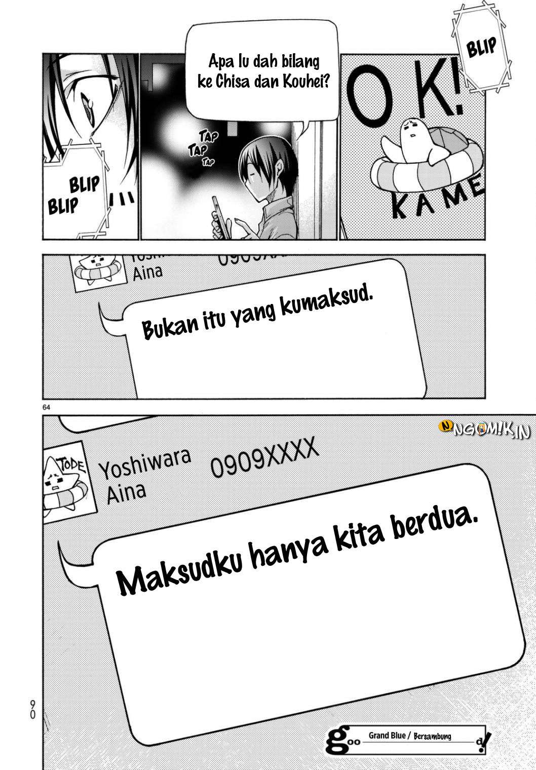 Grand Blue Chapter 37 Gambar 64