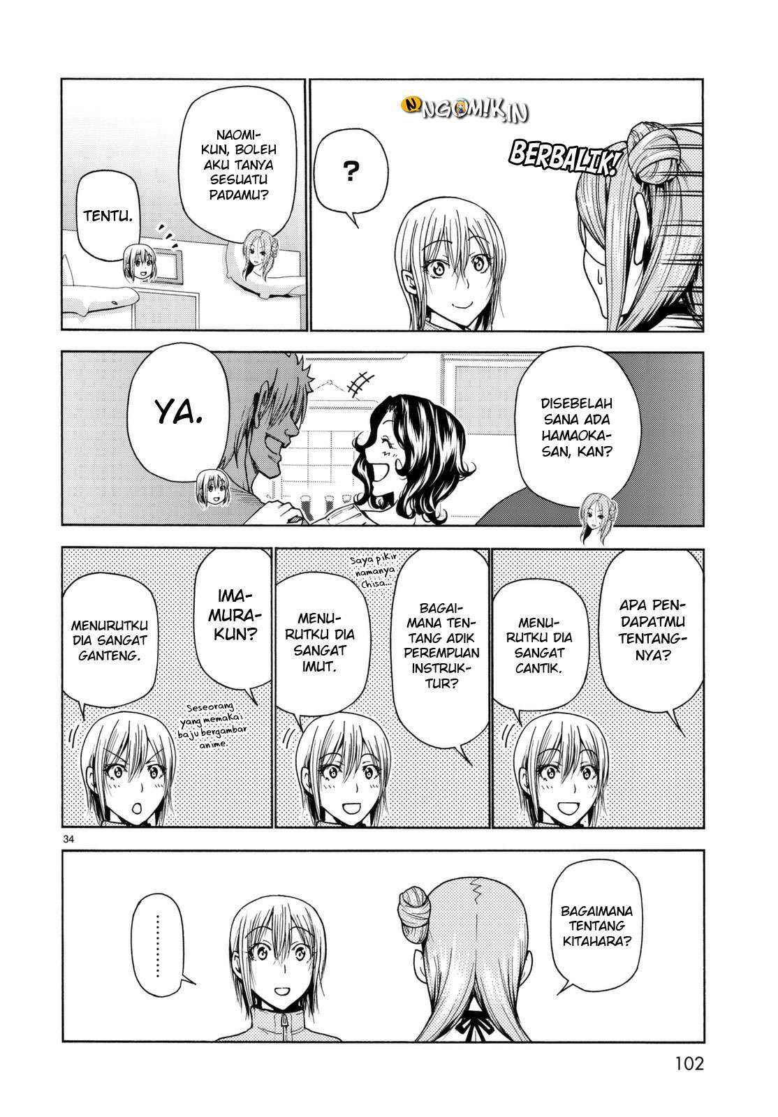 Grand Blue Chapter 36 Gambar 39