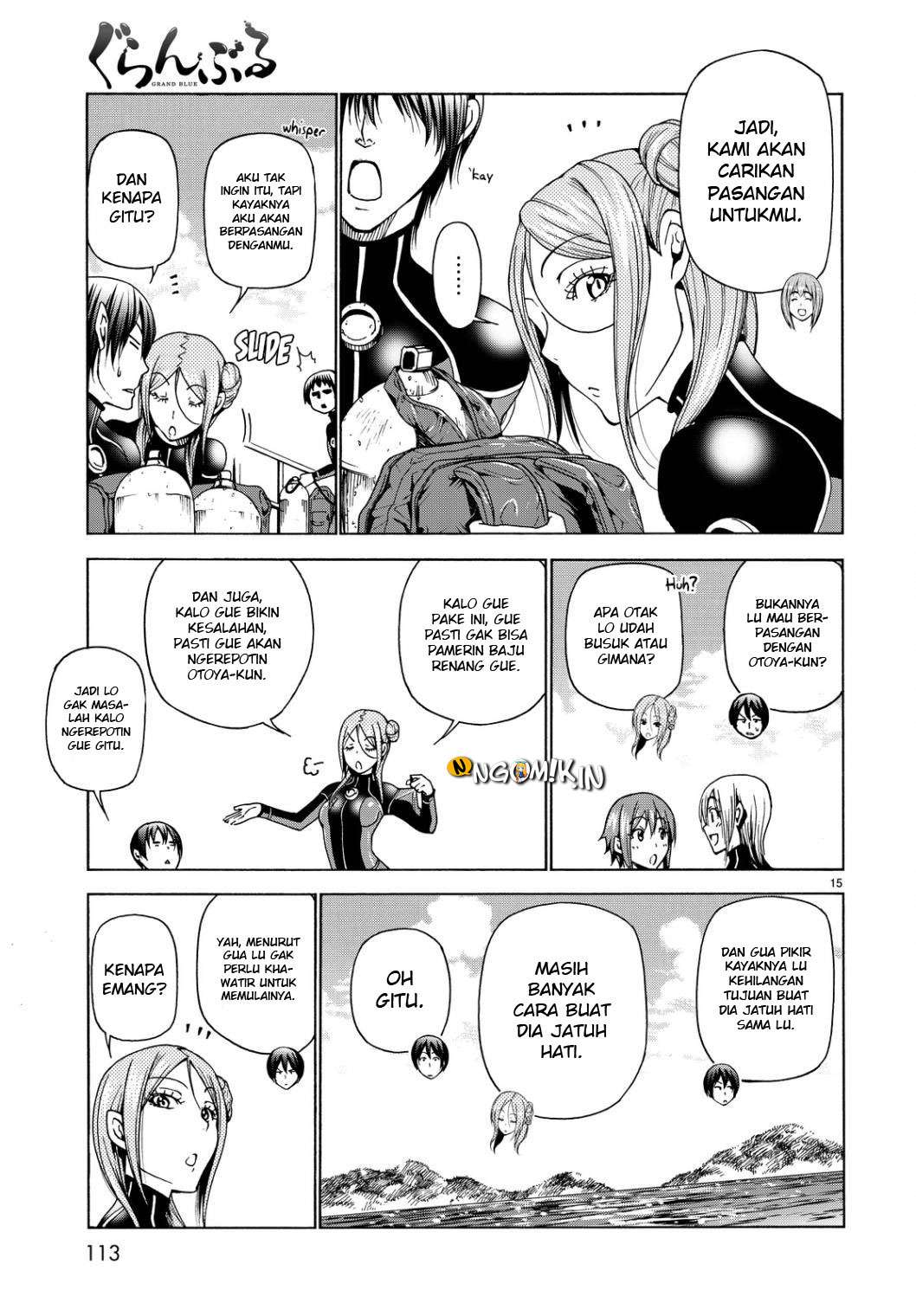 Grand Blue Chapter 35 Gambar 19