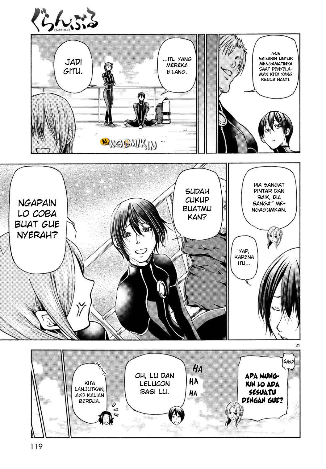 Grand Blue Chapter 35 Gambar 25