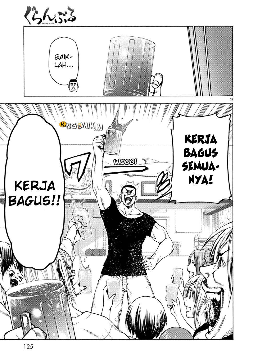 Grand Blue Chapter 35 Gambar 31