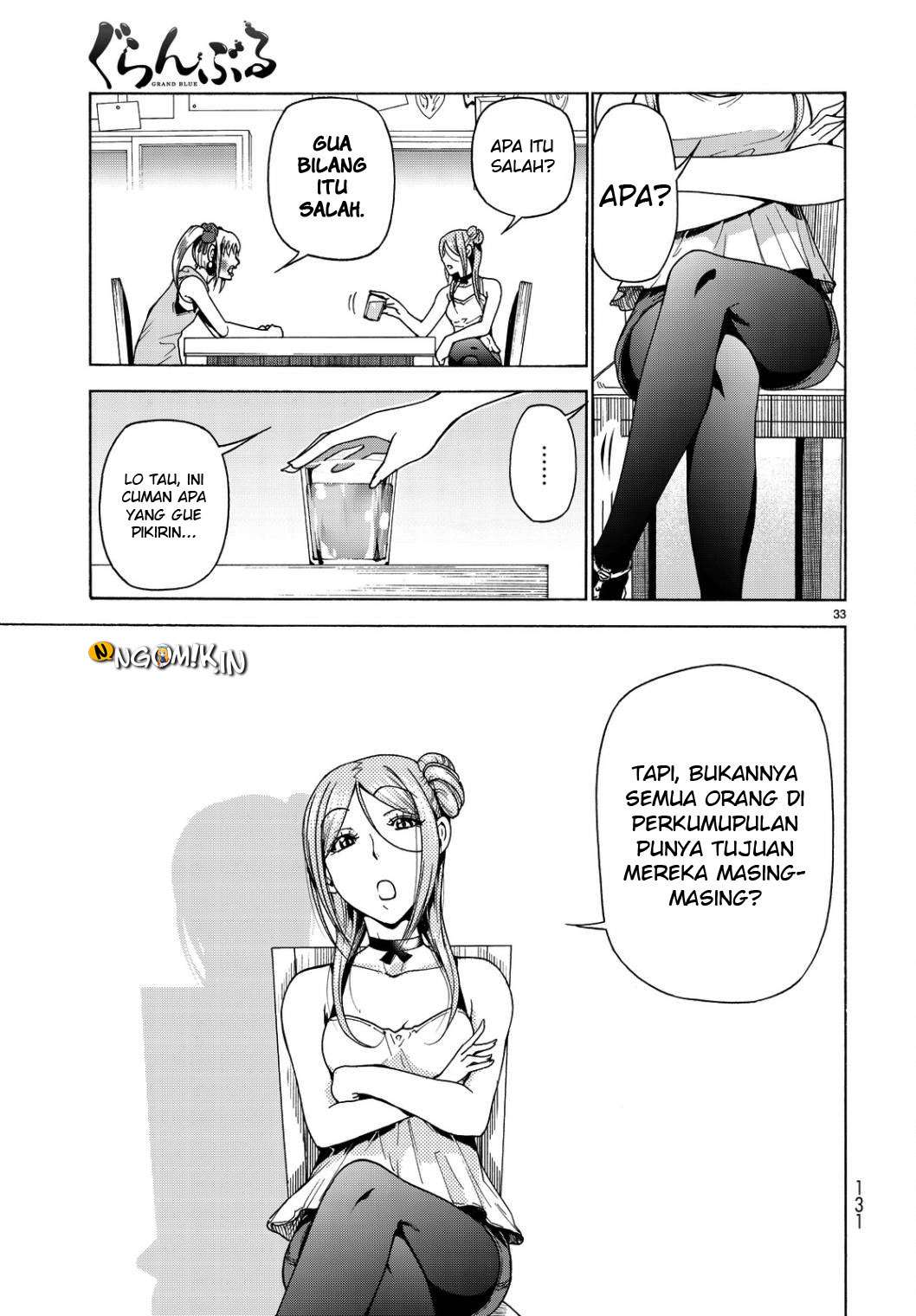 Grand Blue Chapter 35 Gambar 37