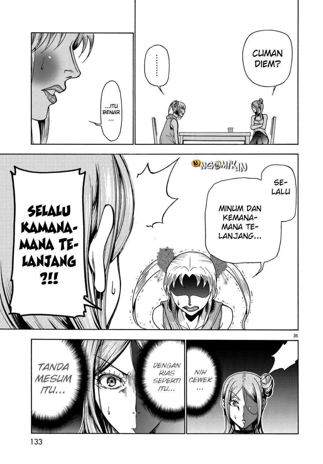 Grand Blue Chapter 35 Gambar 39