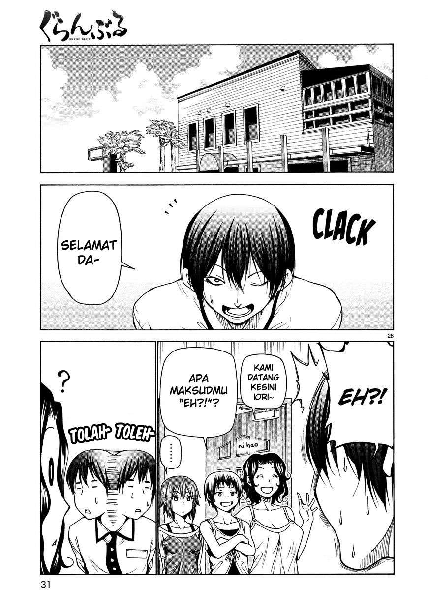 Grand Blue Chapter 34 Gambar 30