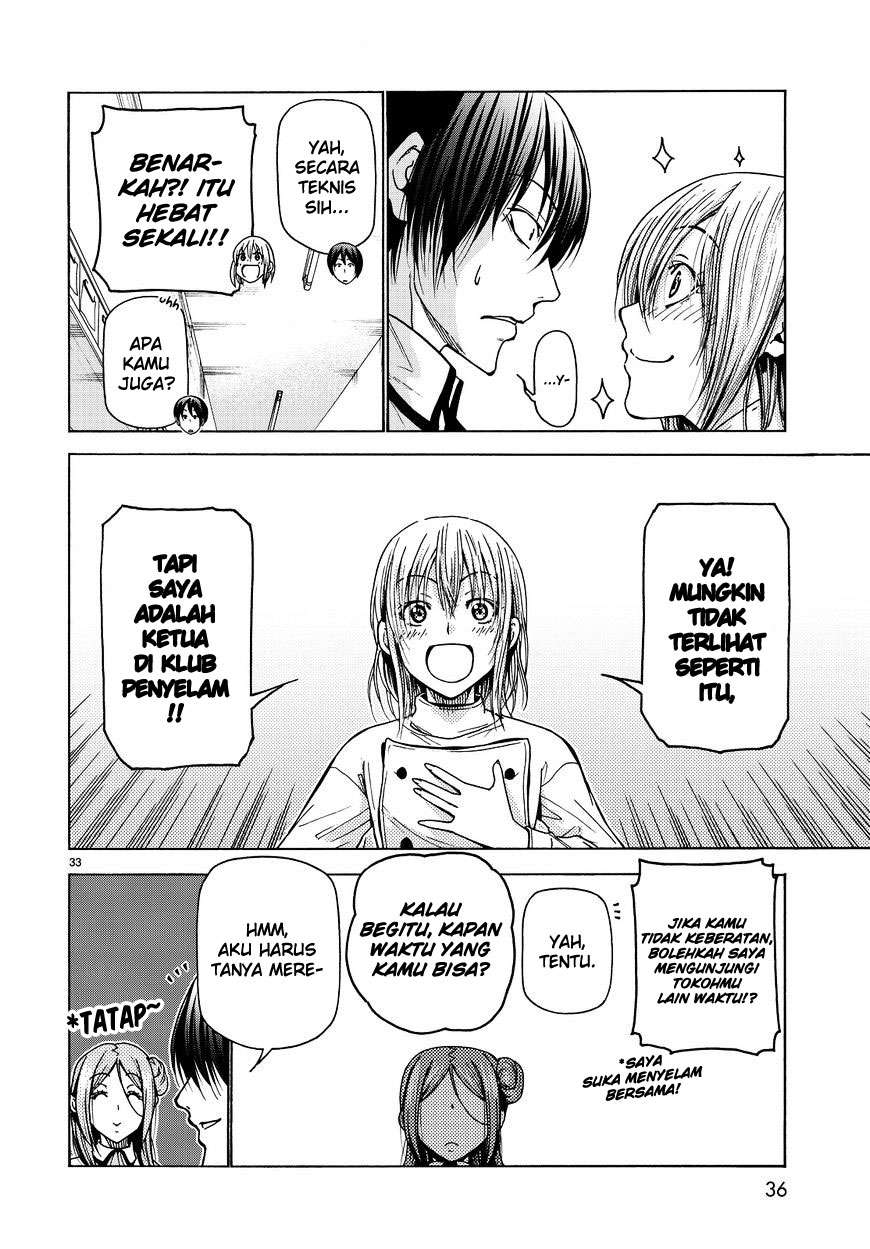 Grand Blue Chapter 34 Gambar 35
