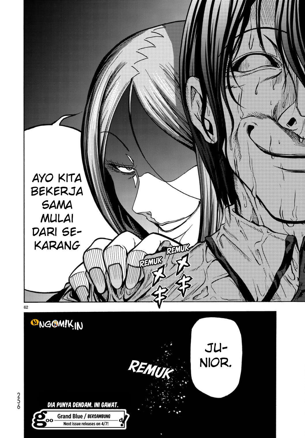 Grand Blue Chapter 33 Gambar 64