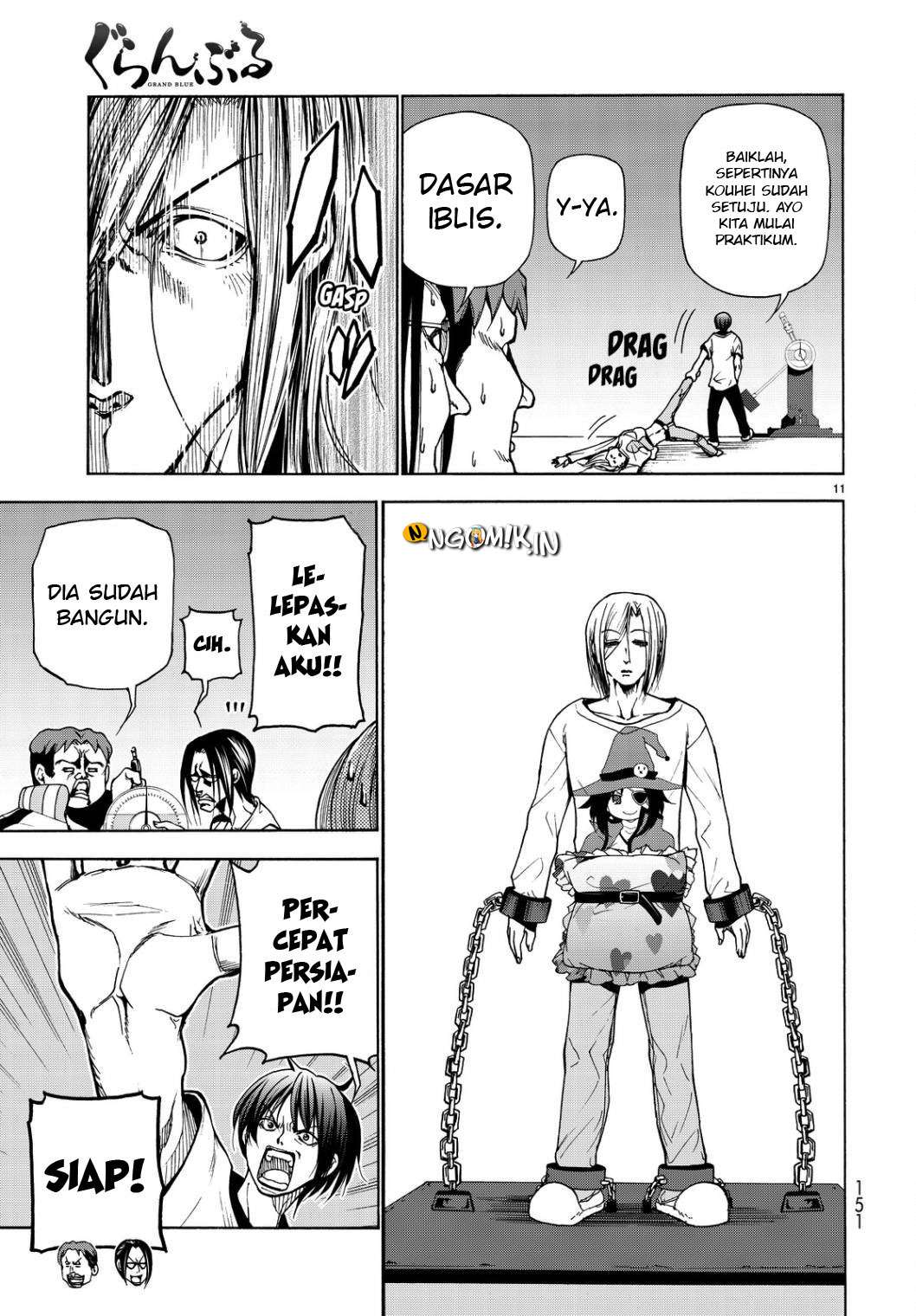 Grand Blue Chapter 32 Gambar 14