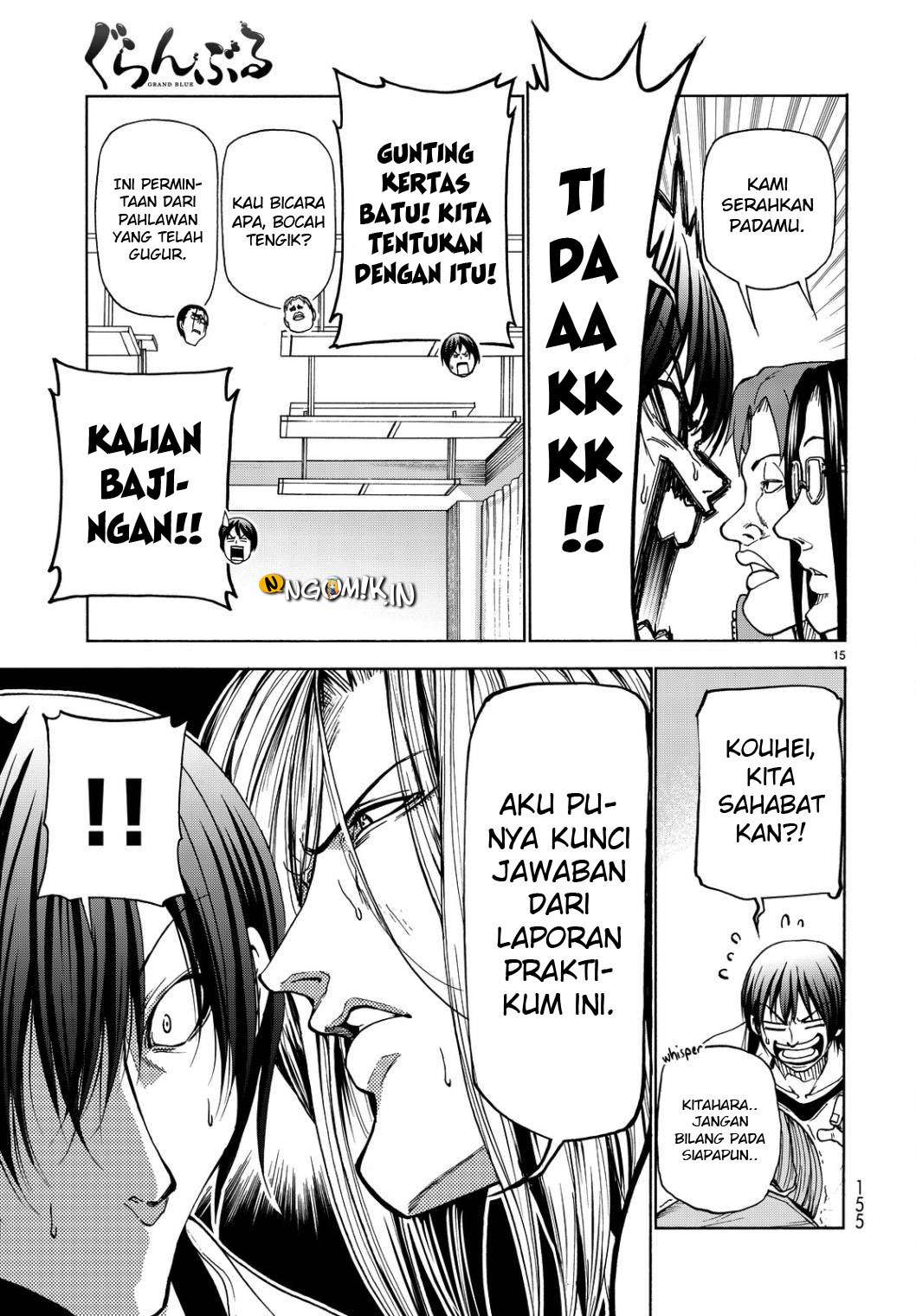 Grand Blue Chapter 32 Gambar 18