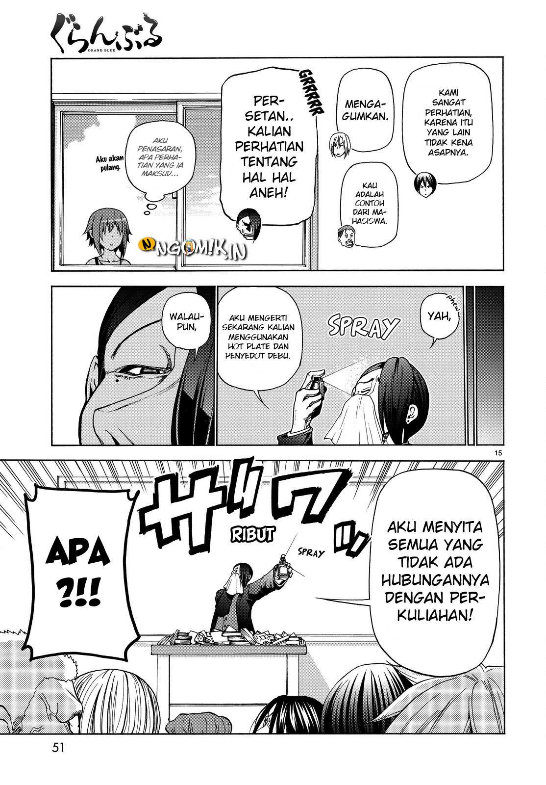Grand Blue Chapter 31 Gambar 18