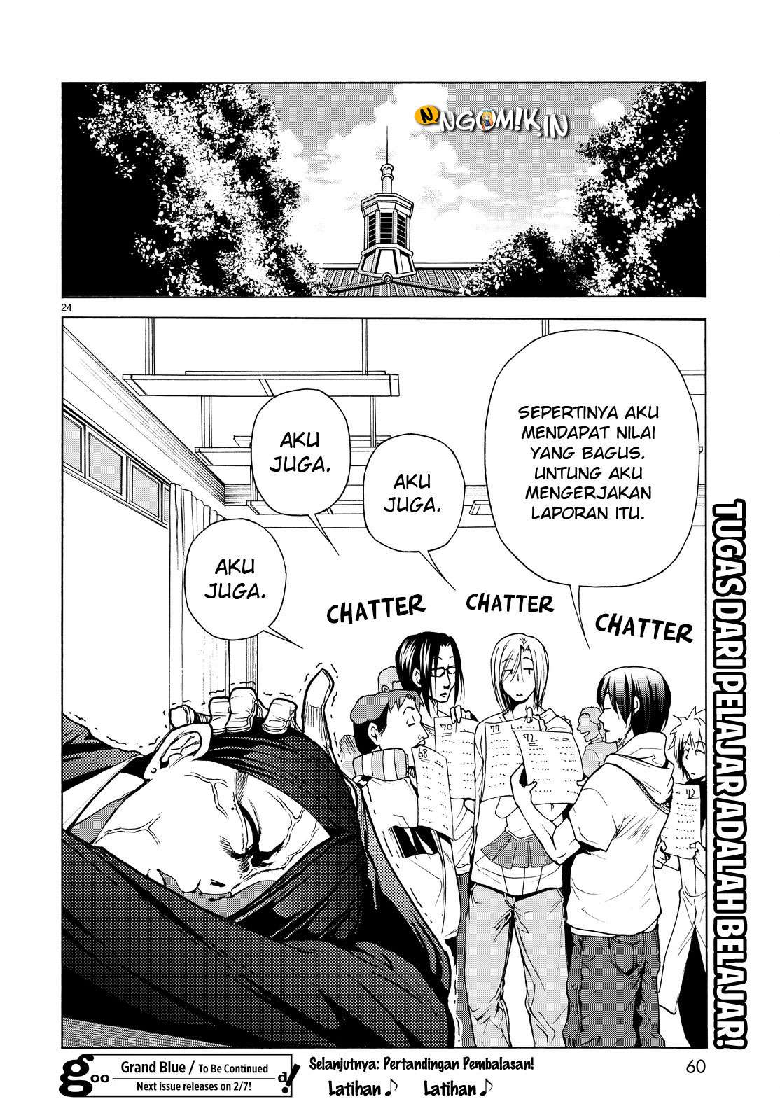 Grand Blue Chapter 31 Gambar 27