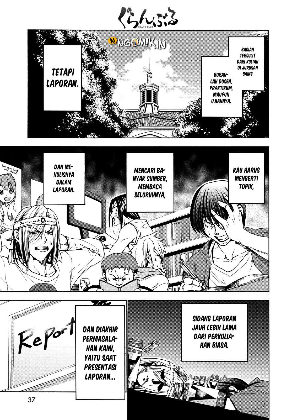 Grand Blue Chapter 31 Gambar 4