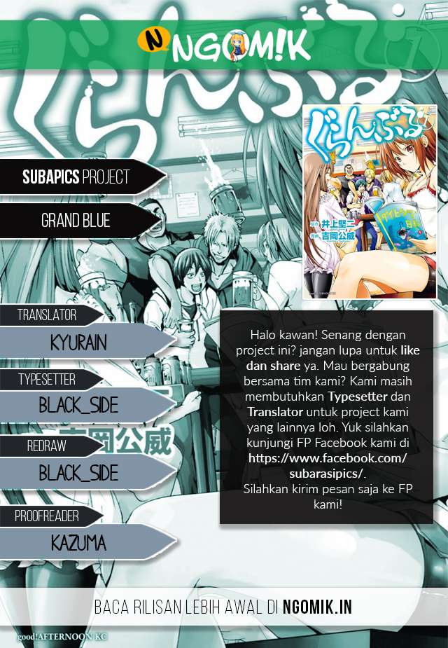 Baca Komik Grand Blue Chapter 30 Gambar 1