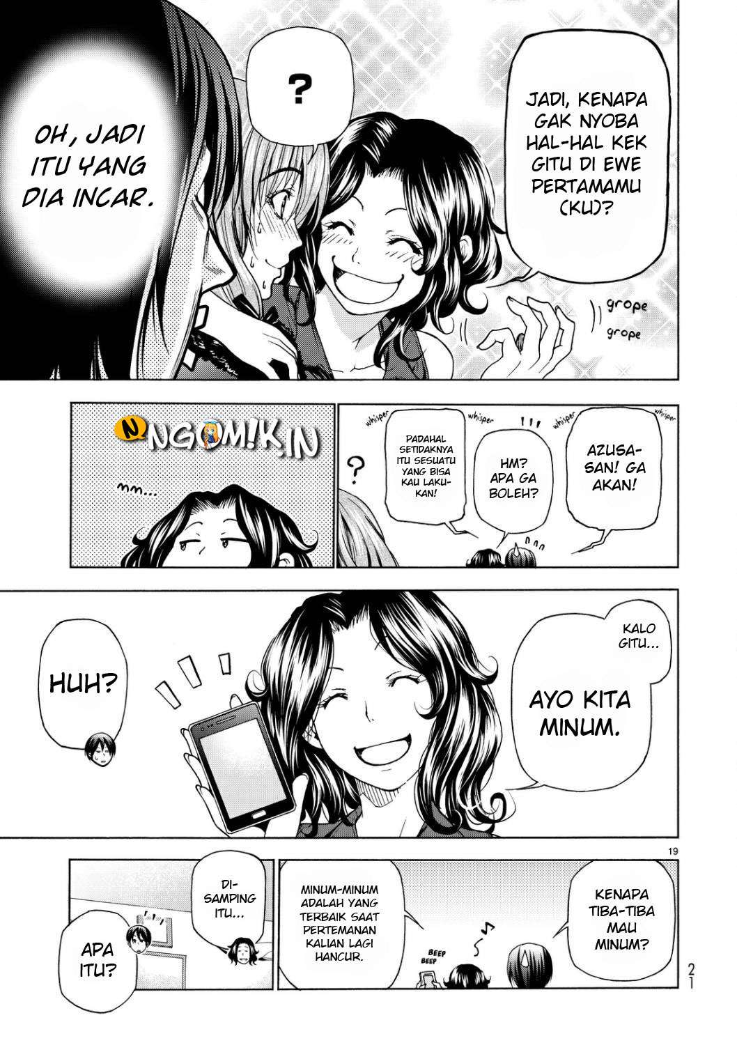 Grand Blue Chapter 30 Gambar 22
