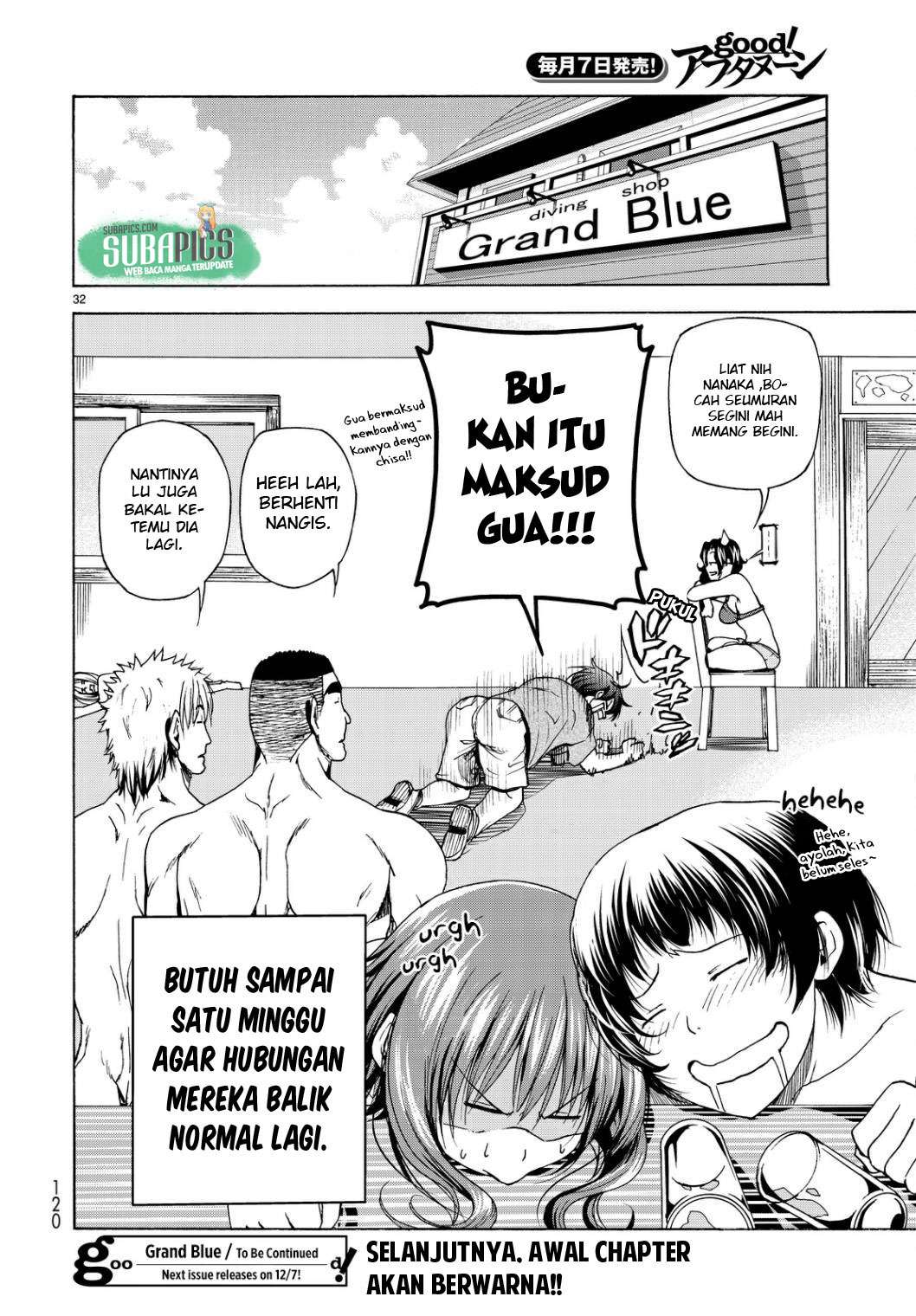 Grand Blue Chapter 29 Gambar 33