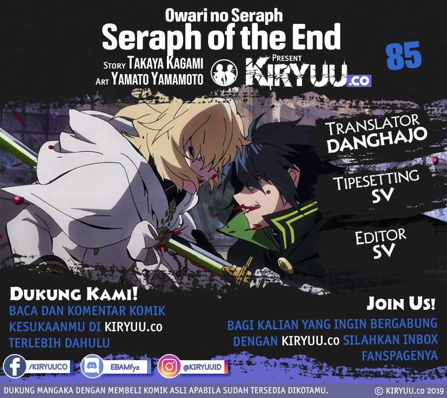 Baca Komik Owari no Seraph Chapter 85 Gambar 1