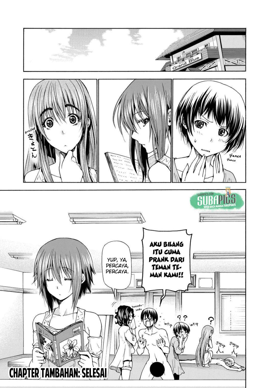 Grand Blue Chapter 28.5 Gambar 36