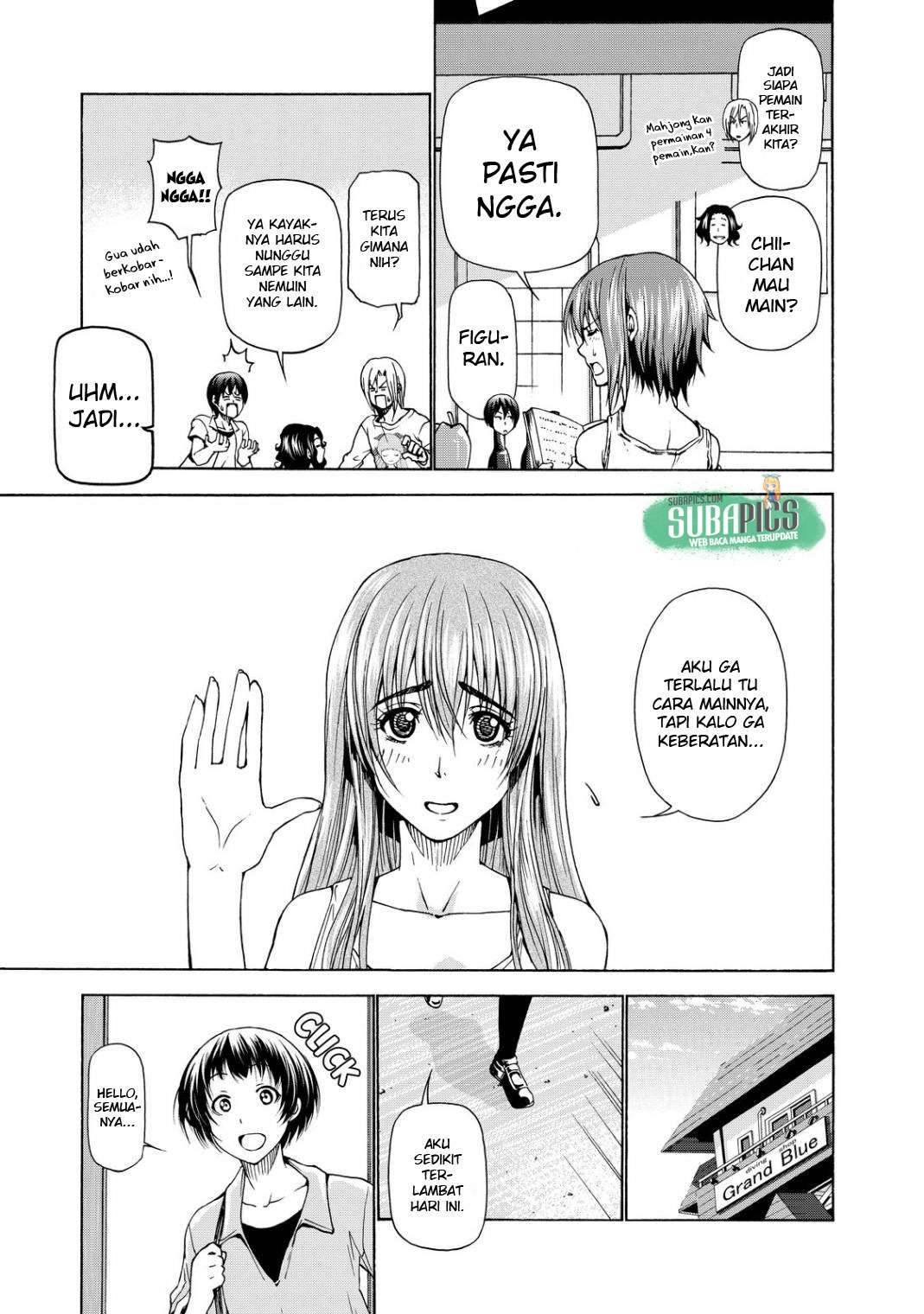 Grand Blue Chapter 28.5 Gambar 7