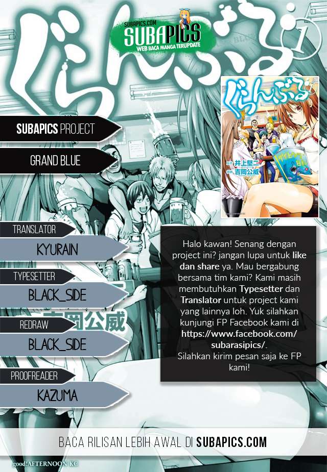 Baca Komik Grand Blue Chapter 28 Gambar 1