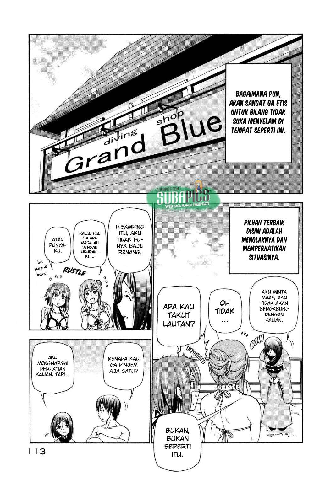 Grand Blue Chapter 28 Gambar 25