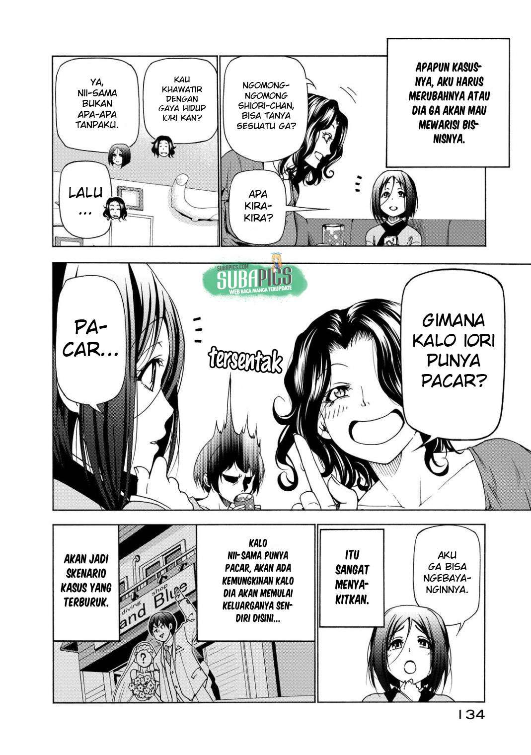 Grand Blue Chapter 28 Gambar 45