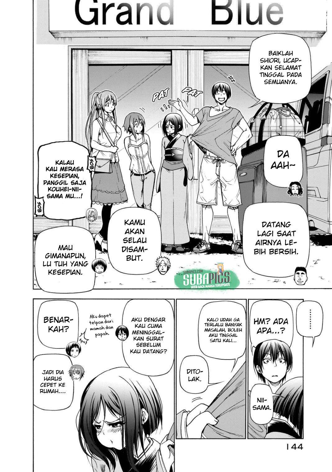 Grand Blue Chapter 28 Gambar 55