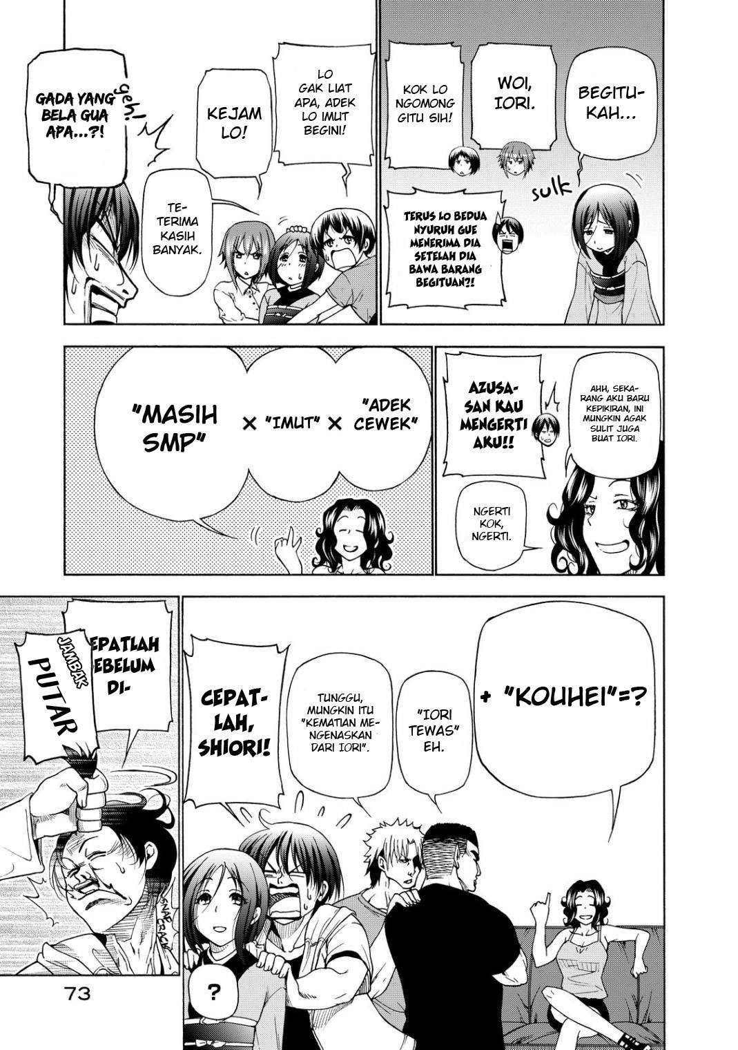 Grand Blue Chapter 27 Gambar 29
