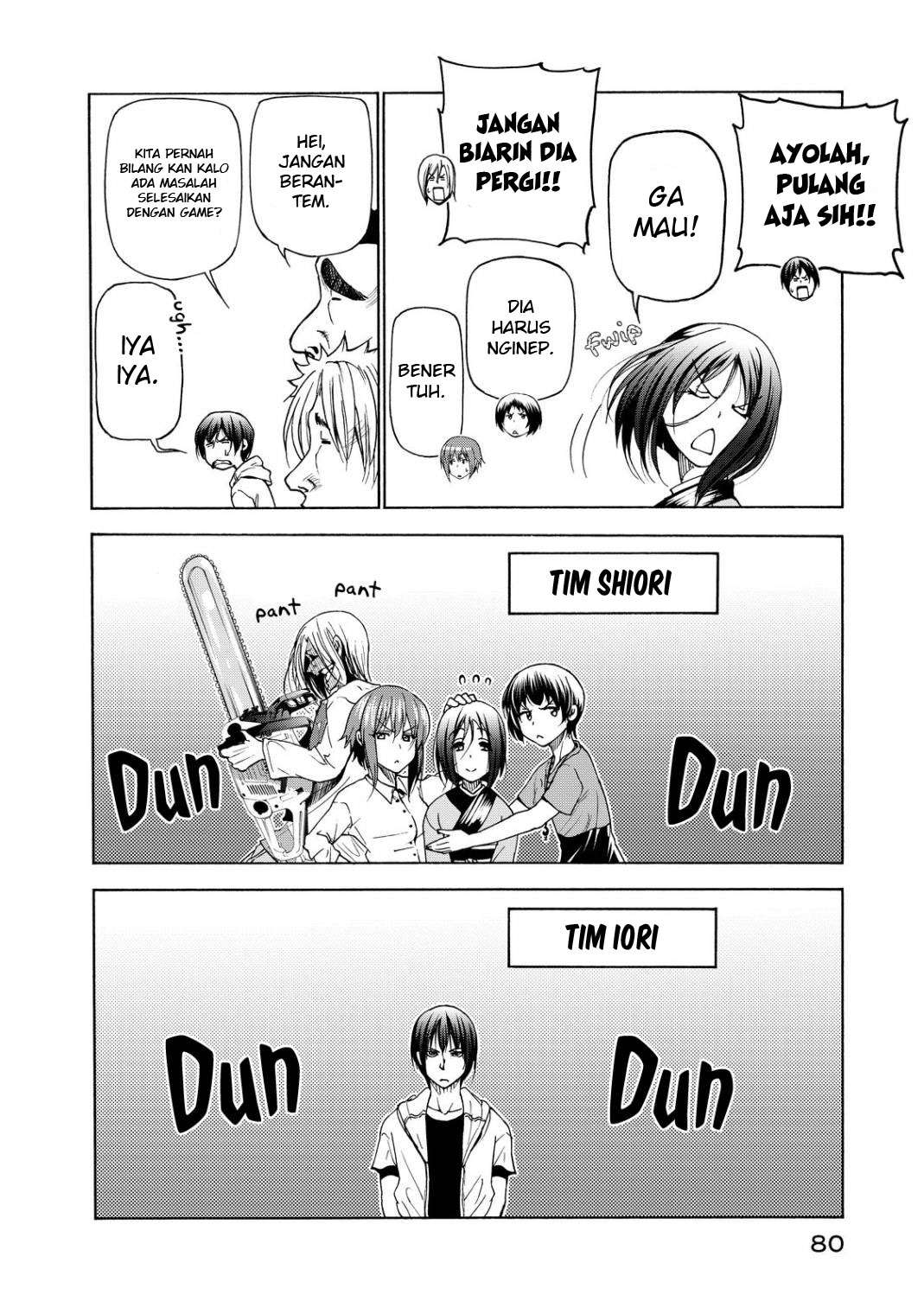 Grand Blue Chapter 27 Gambar 36