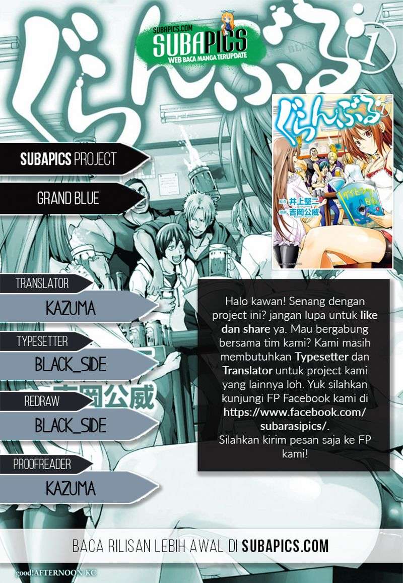 Baca Komik Grand Blue Chapter 26 Gambar 1