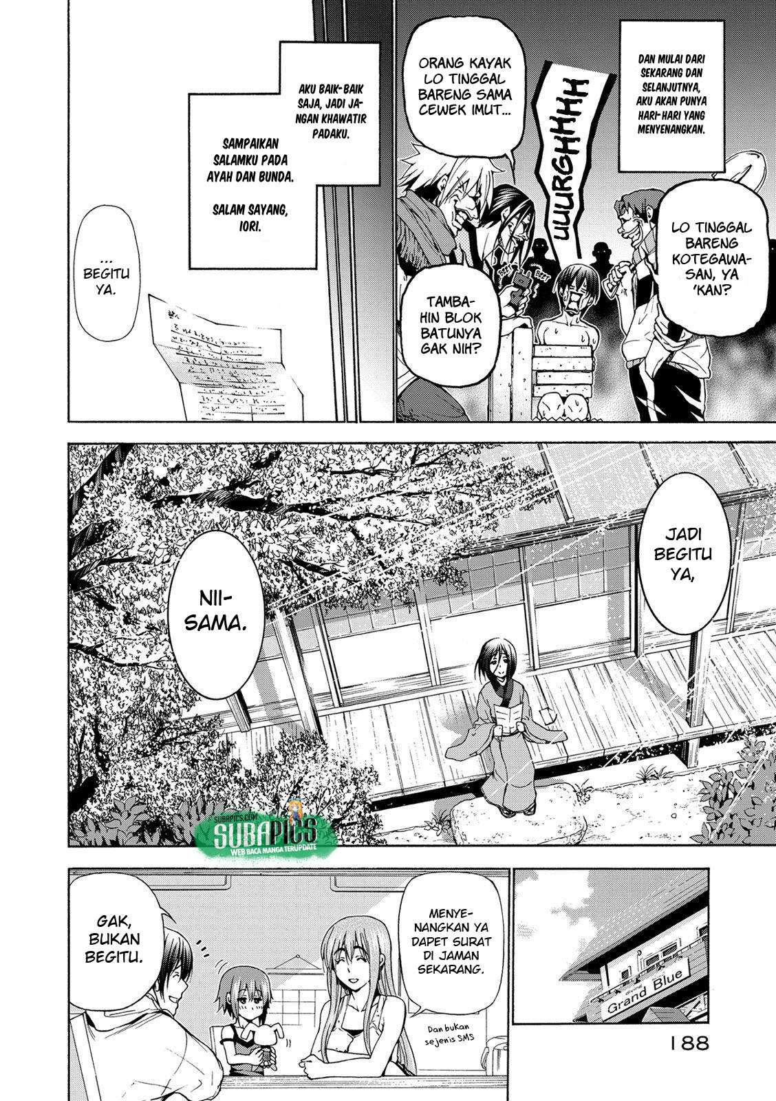 Grand Blue Chapter 25.5 Gambar 11