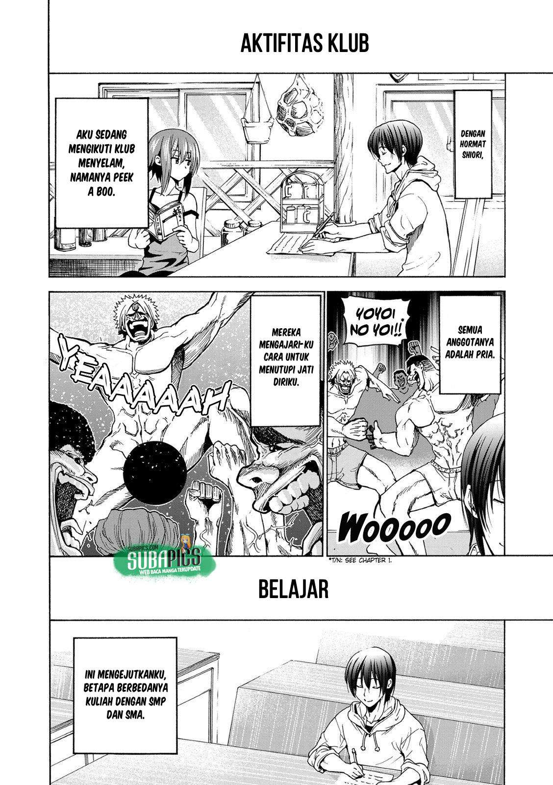 Grand Blue Chapter 25.5 Gambar 9