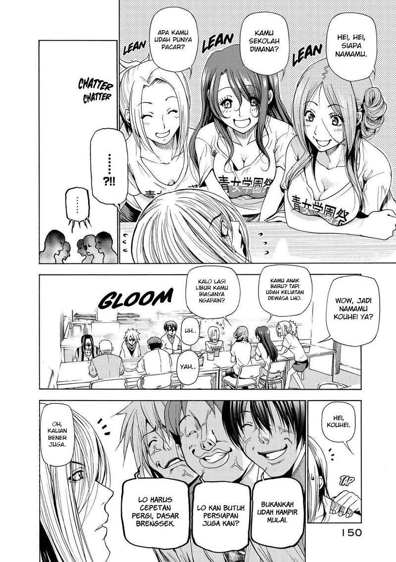 Grand Blue Chapter 25 Gambar 27