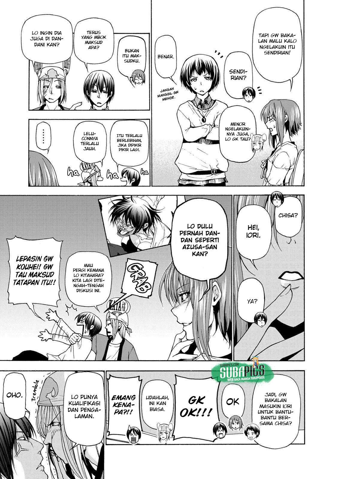 Grand Blue Chapter 24 Gambar 8