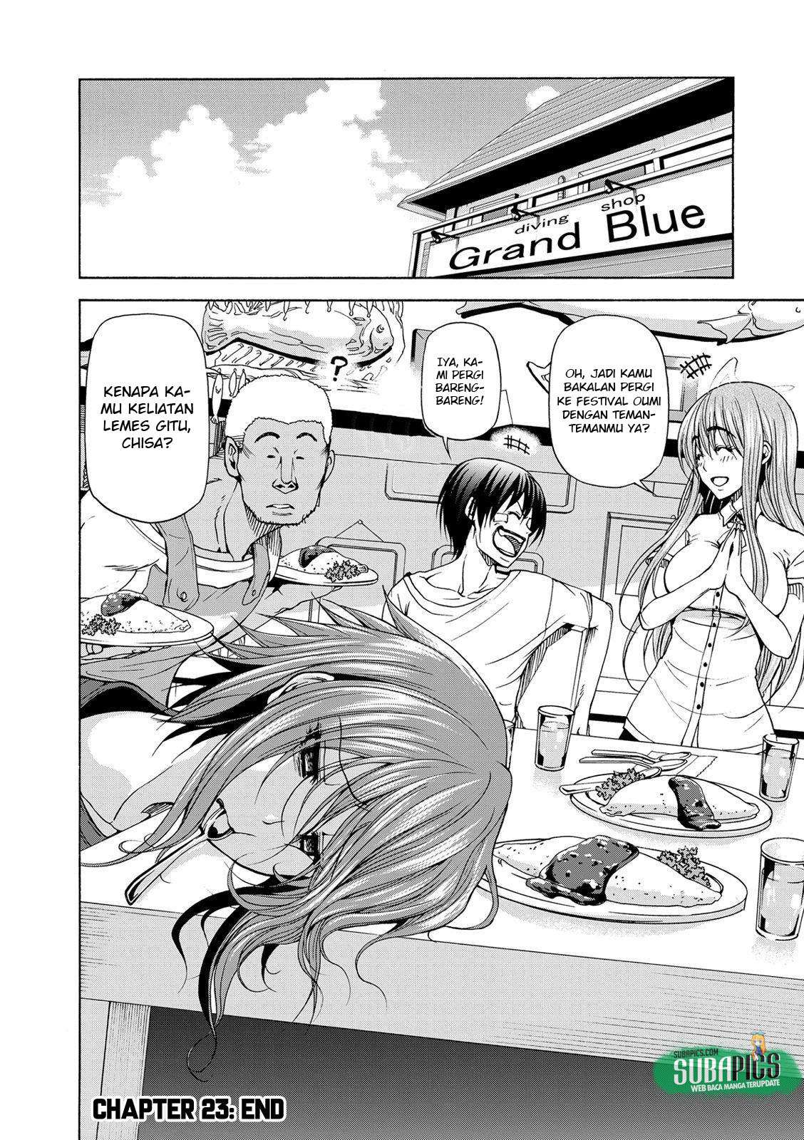 Grand Blue Chapter 23 Gambar 34