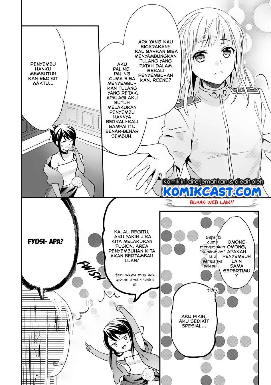 Isekai de “Kuro no Iyashi Te” tte Yobarete Imasu Chapter 44 Gambar 7
