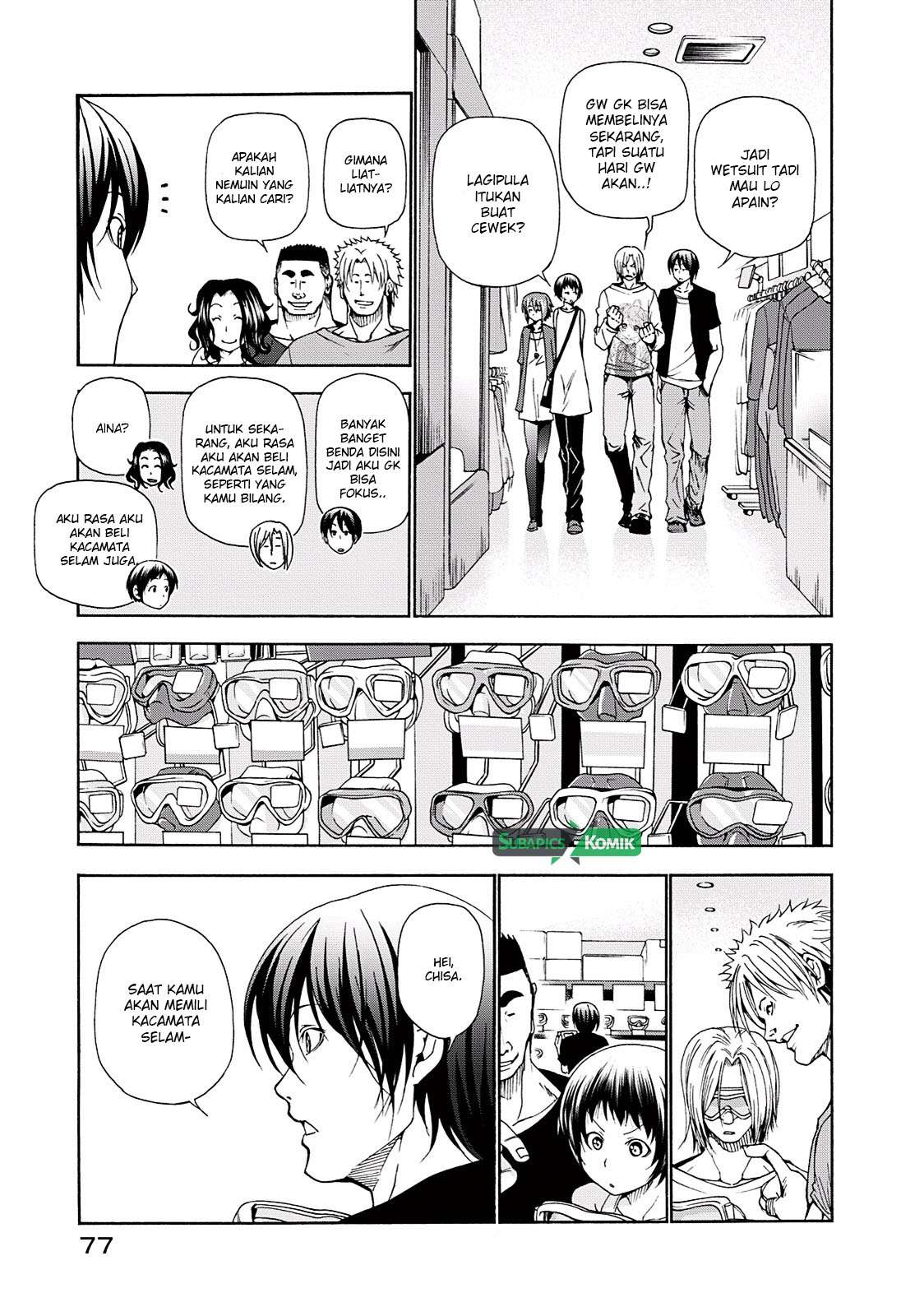 Grand Blue Chapter 15 Gambar 23
