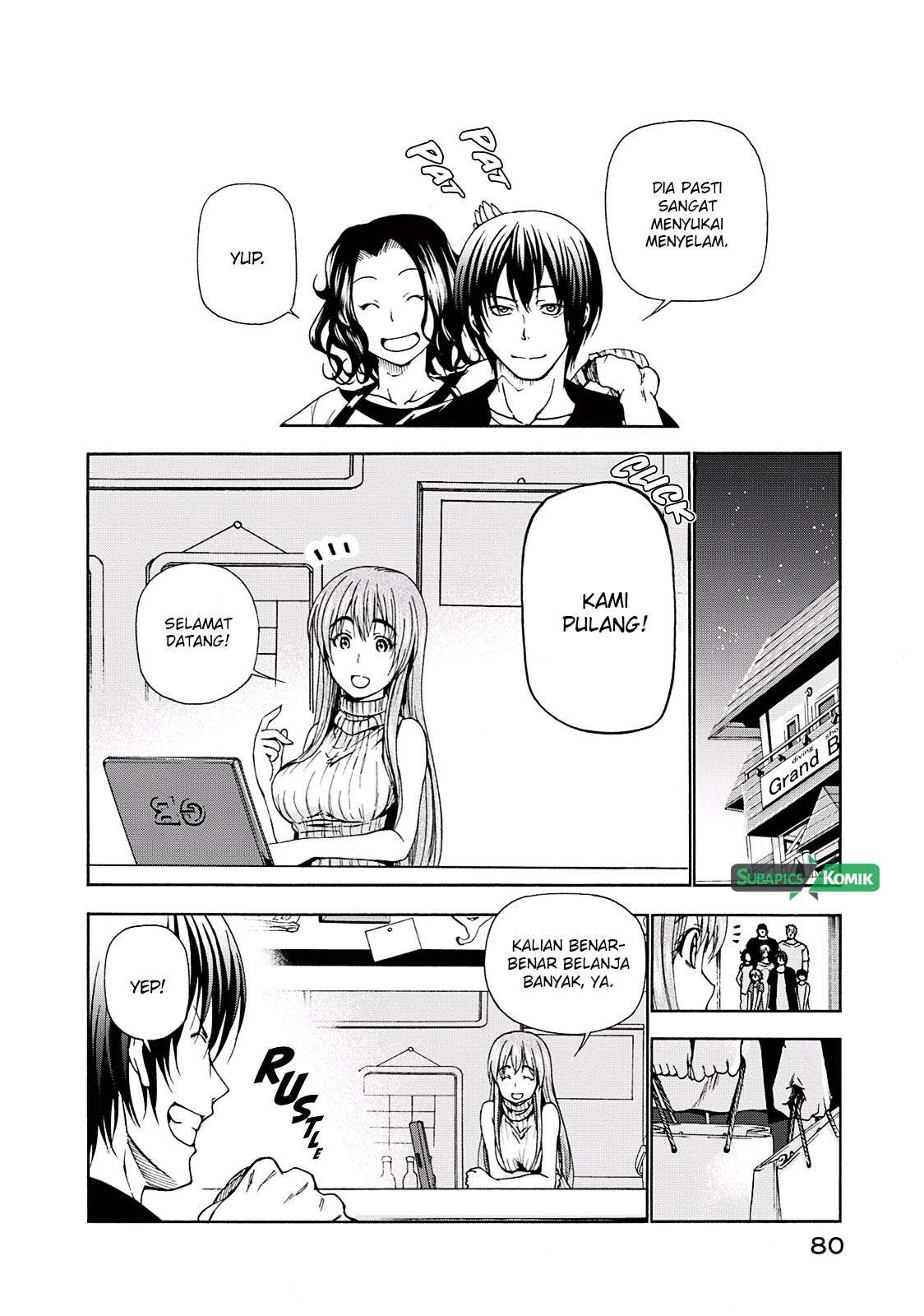Grand Blue Chapter 15 Gambar 26