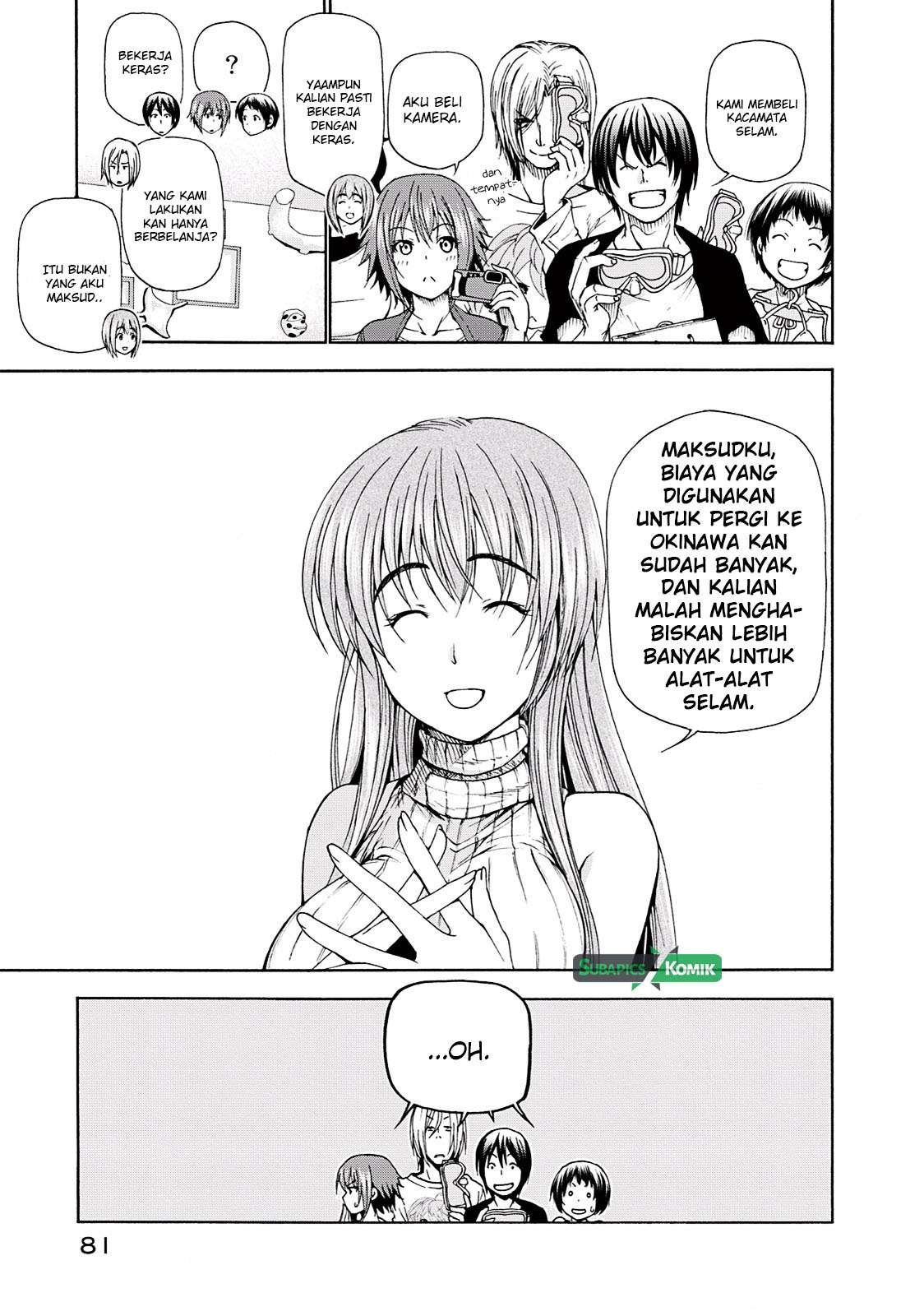 Grand Blue Chapter 15 Gambar 27