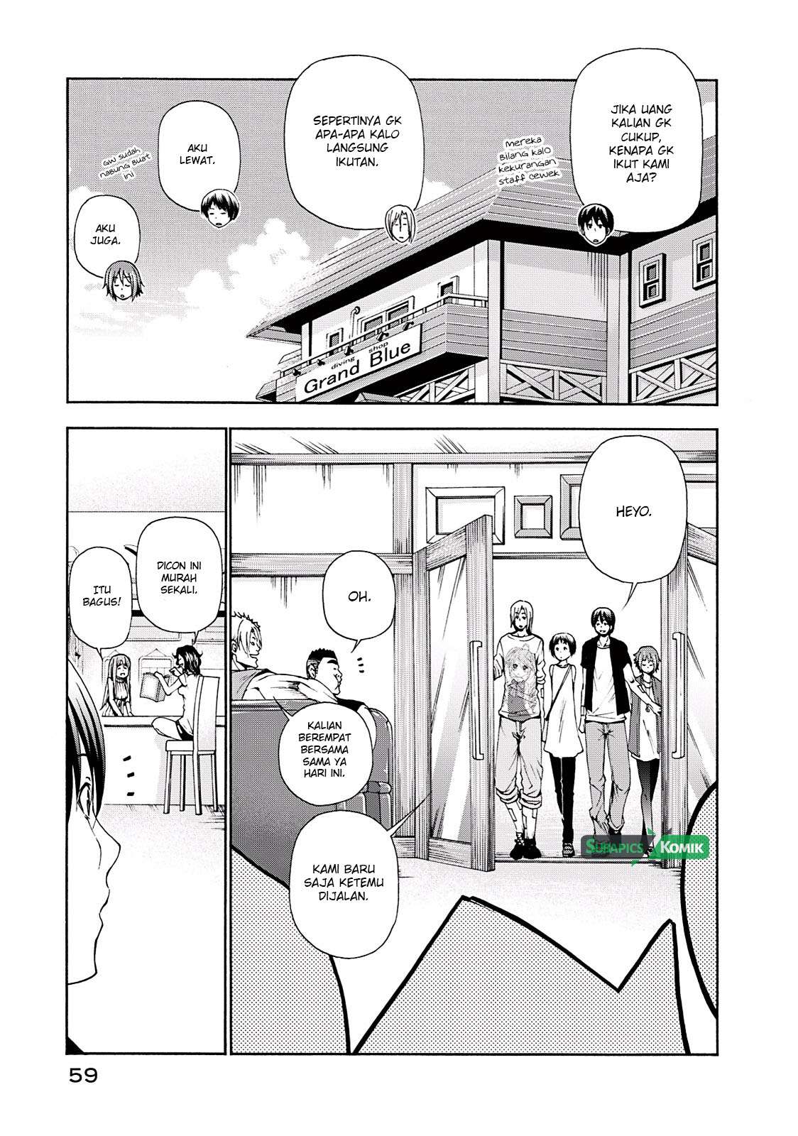 Grand Blue Chapter 15 Gambar 5