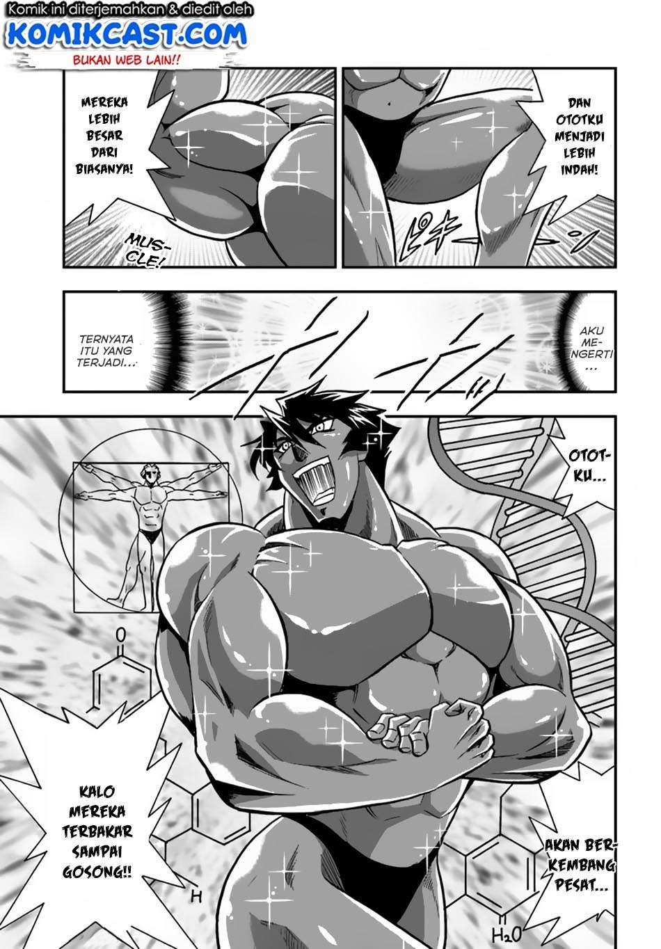 Mahou? Sonna Koto yori Kinniku da! Chapter 15 Gambar 33