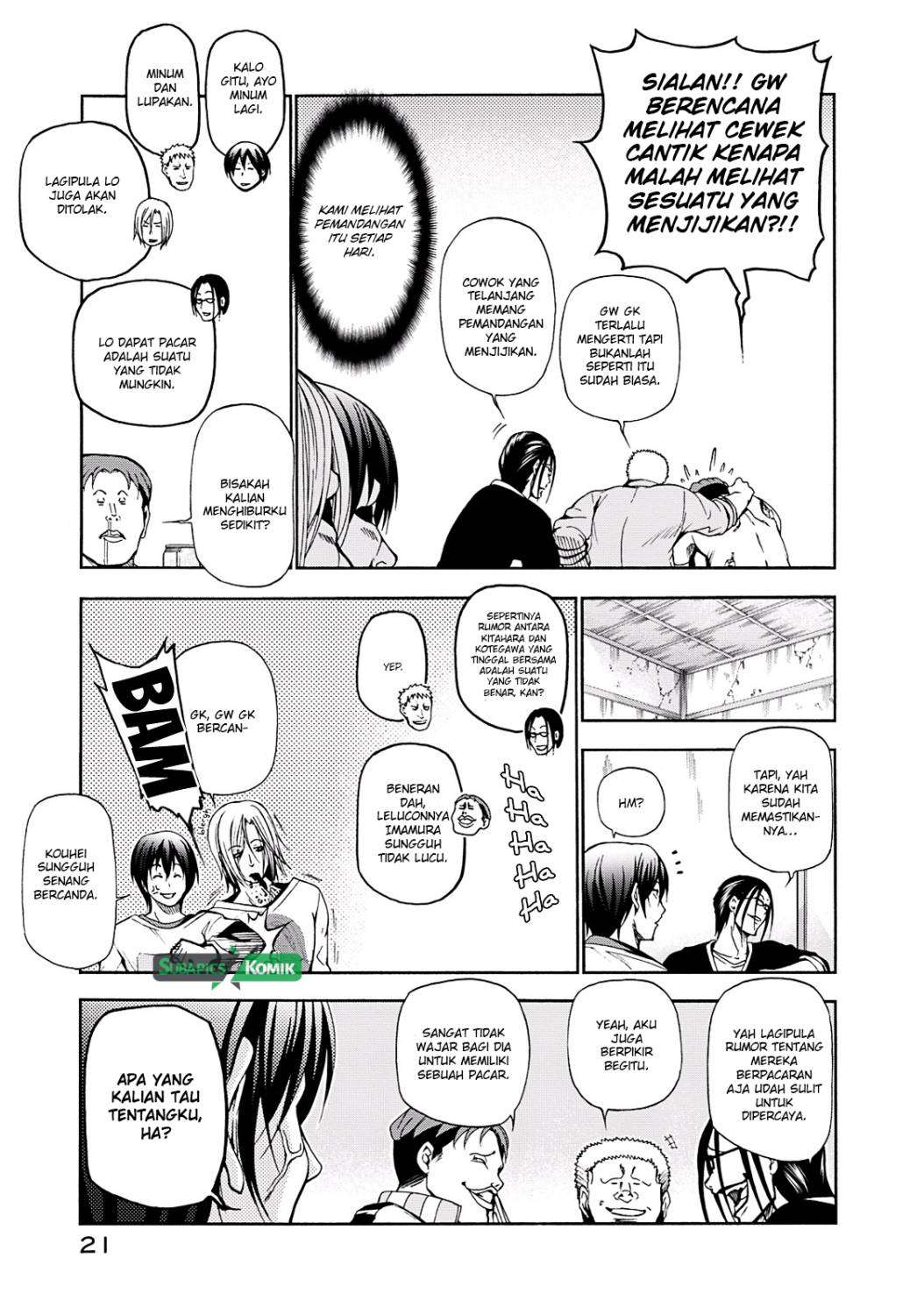 Grand Blue Chapter 13 Gambar 23