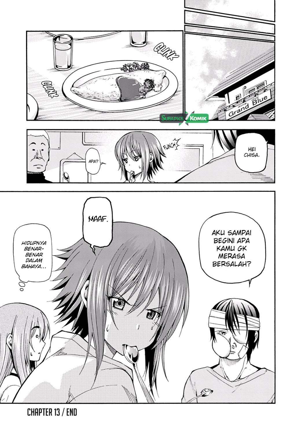 Grand Blue Chapter 13 Gambar 27