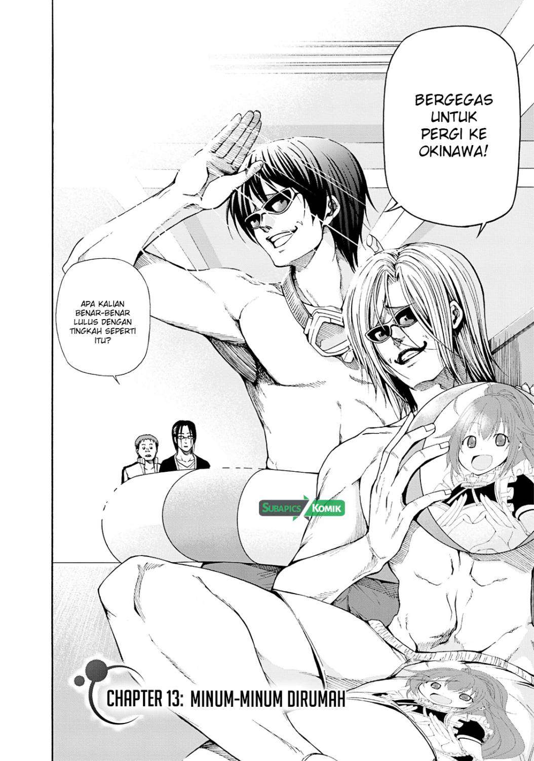 Grand Blue Chapter 13 Gambar 6