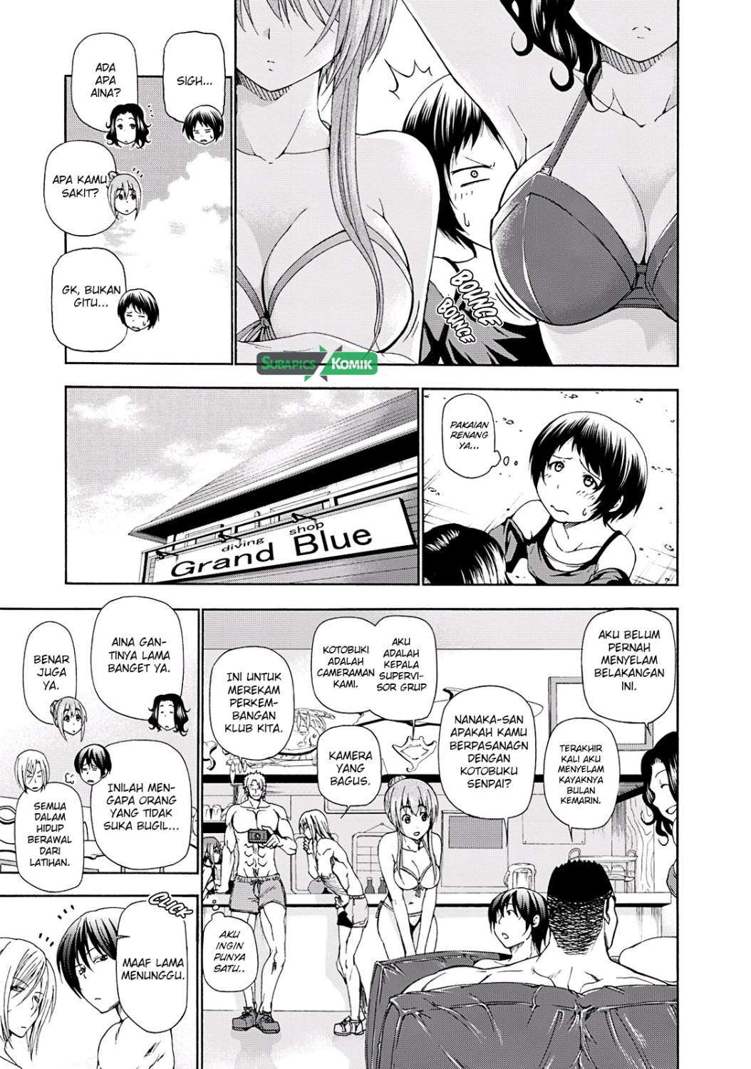 Grand Blue Chapter 11 Gambar 27