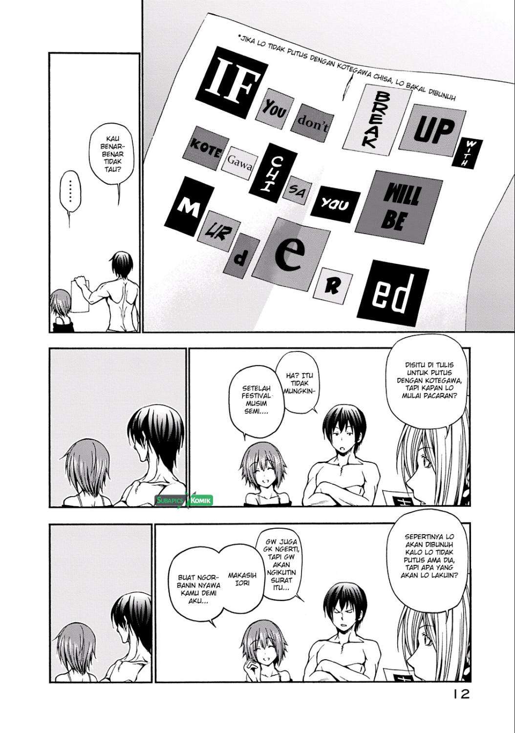 Grand Blue Chapter 9 Gambar 14