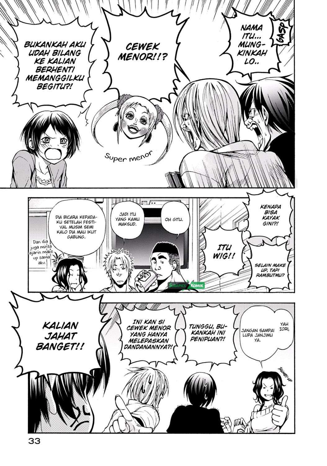 Grand Blue Chapter 9 Gambar 34