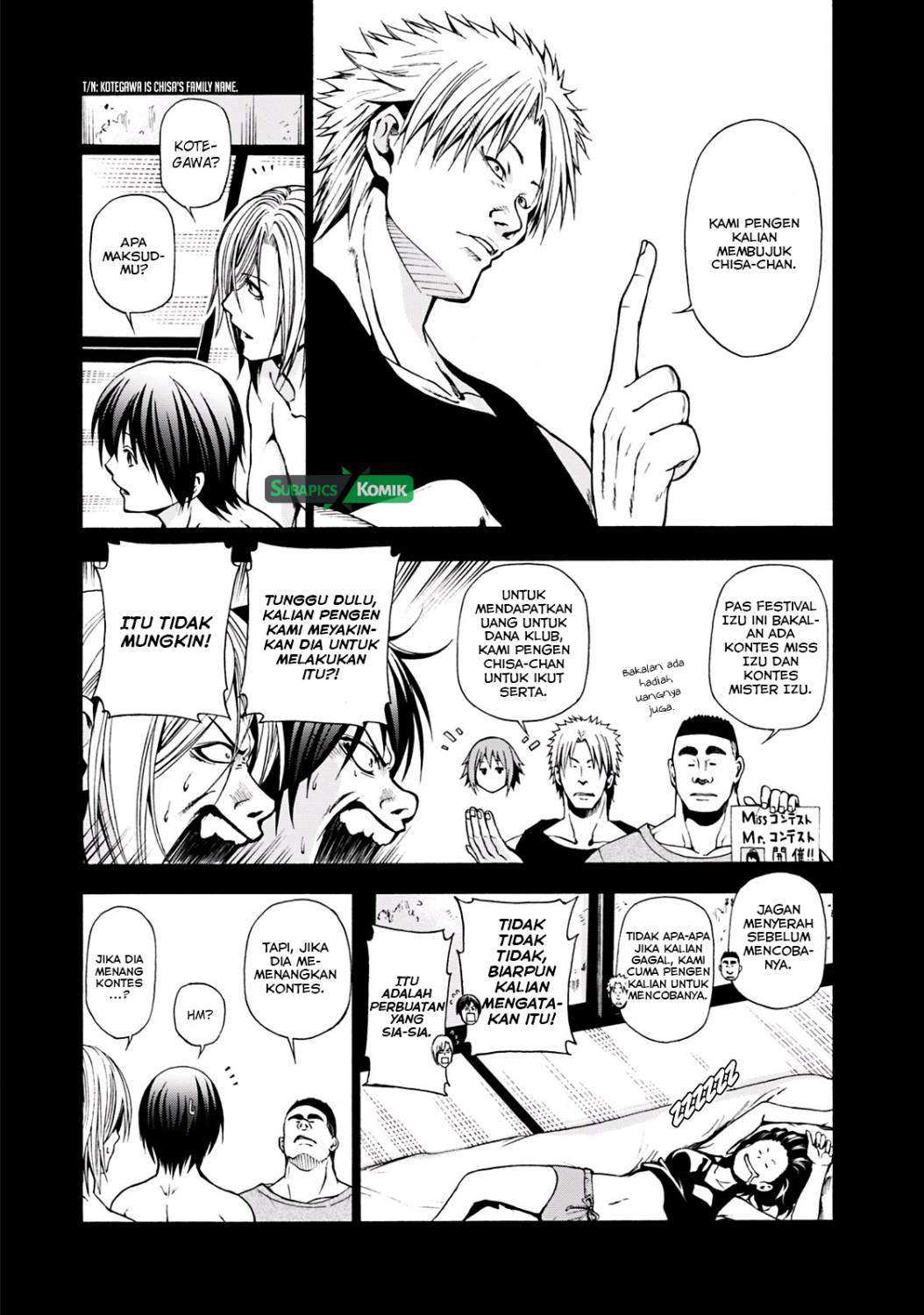 Grand Blue Chapter 6 Gambar 12